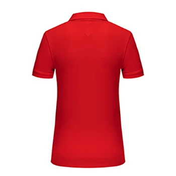 High Quality 100% long staple cotton short sleeve women polo shirt lapel plus size golf clothing for sport