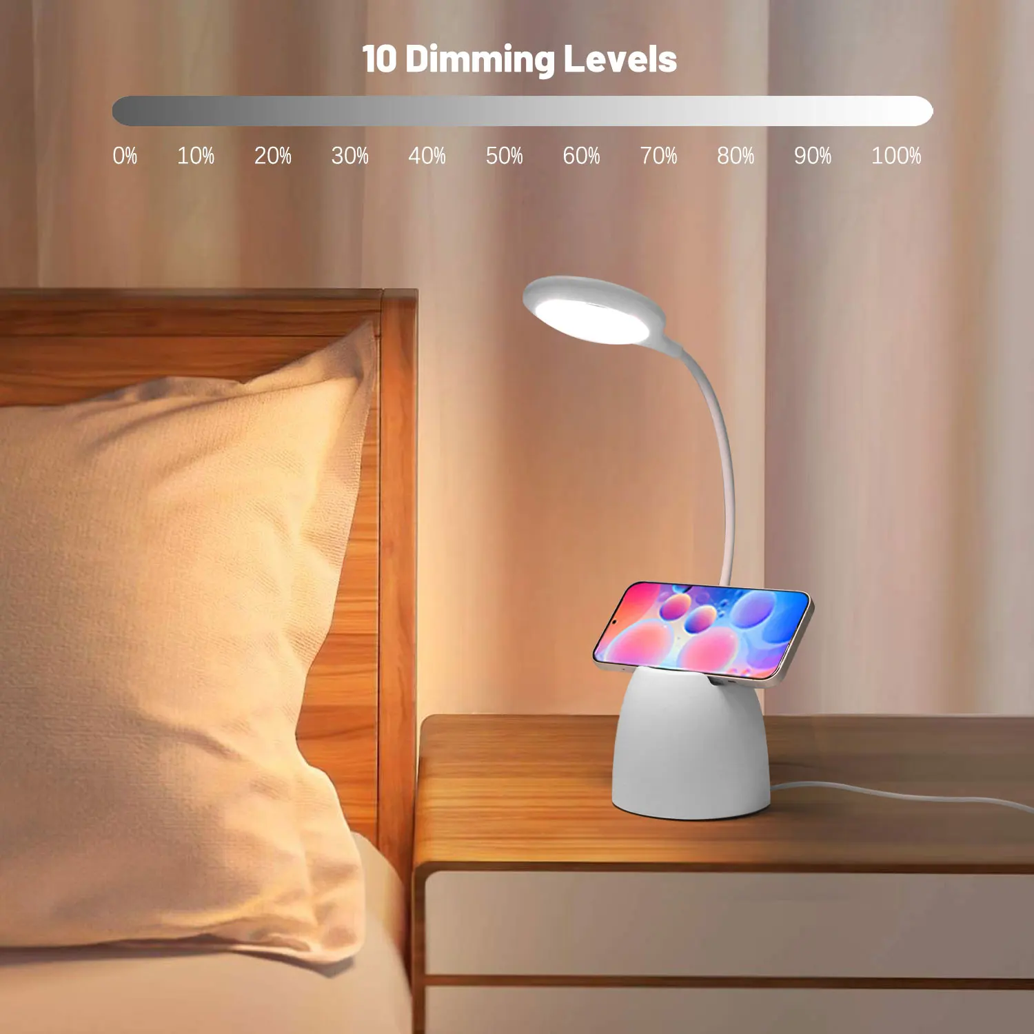 Creative Ideal Gift home and office plant light mini indoor garden decor home grow kit blue/ white/ pink for potted plants