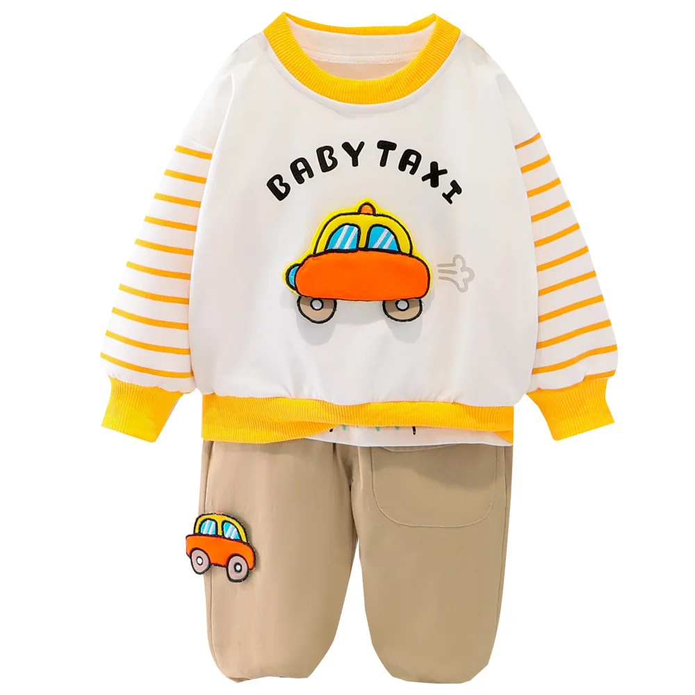 Hao Baby Spring And Autumn Suit Outfit For Baby Boy Spring 3 Baby Boomer Boy Winter Outfit  Spring Boy Clothing Sets