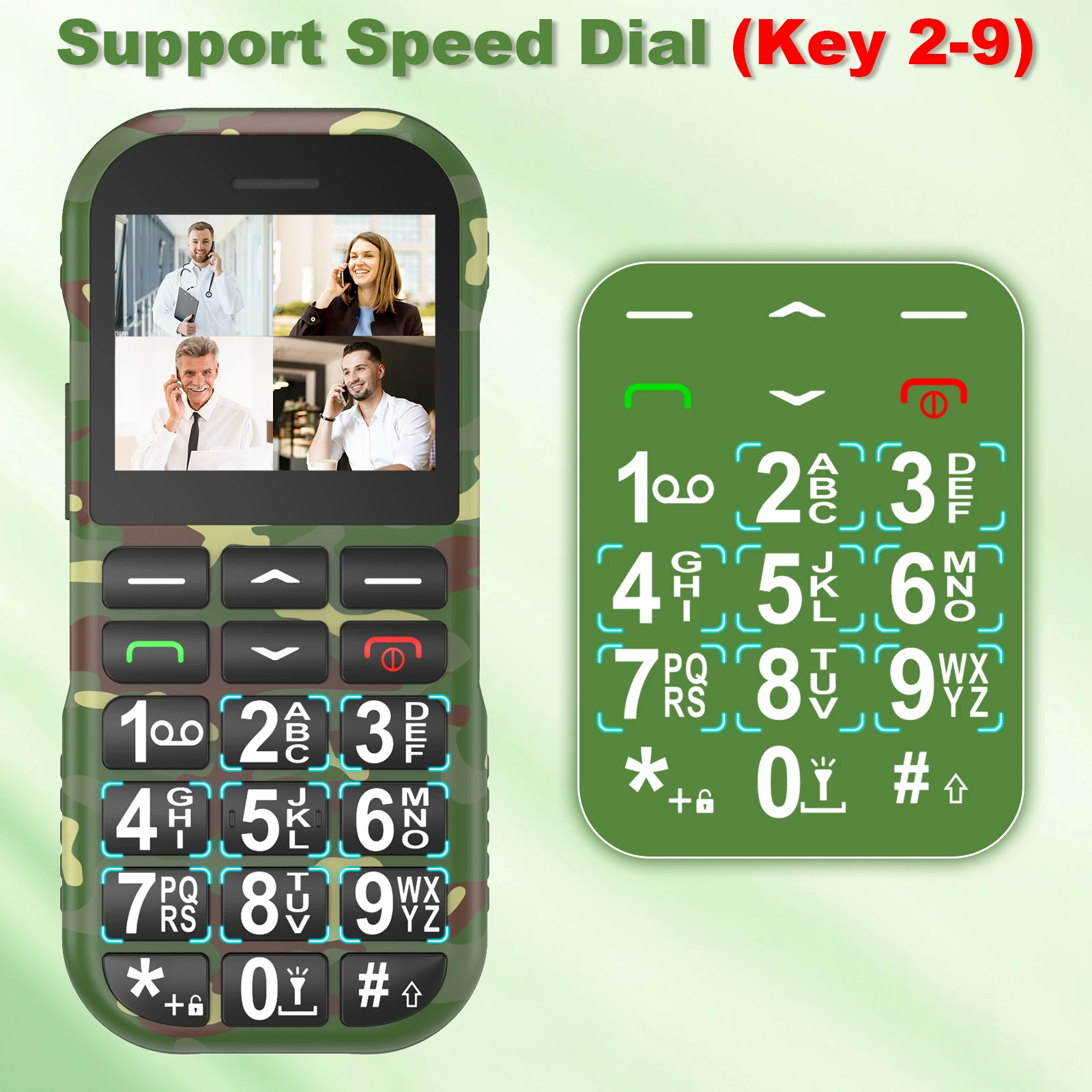 wholesale new cellphone supplier unlocked feature phone big button cordless phones for seniors