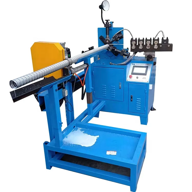 construction material corrugated round steel metal pipe machine for post-tension corrugated pipe making