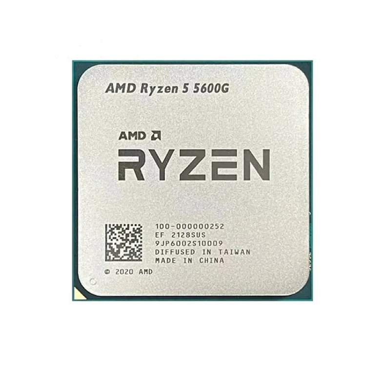 Оригинальный новый процессор R5 5000 Серия 5600G в коробке AM4 3 9 ГГц чип ЦП