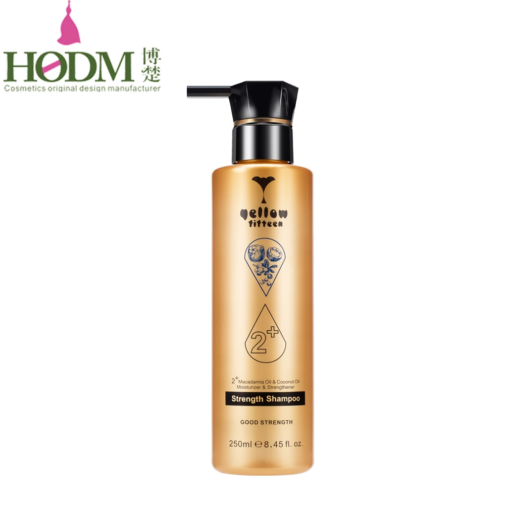 Private label Factory Supply Product Strength hair-repairing green natural hair shampoo