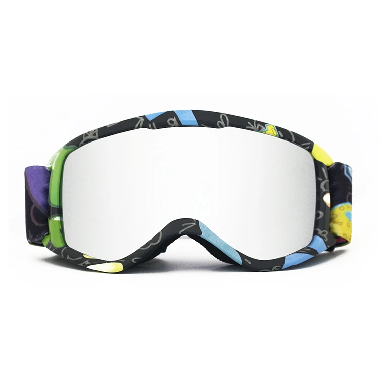 Пользовательские высокоэффективные лыжные очки на ремешках для сноуборда Детские Зимние очки