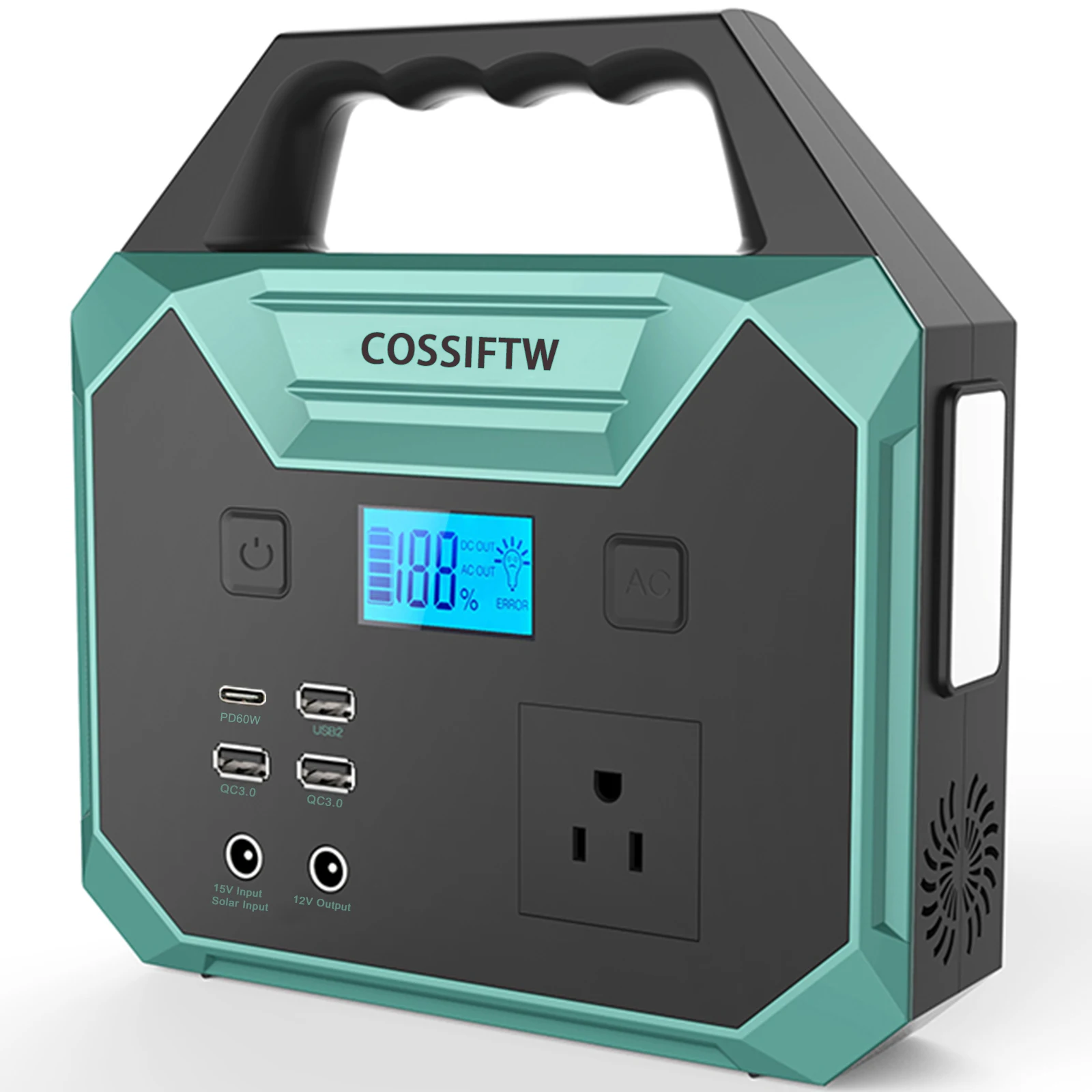 150Wh 40800mAh 3.7V  high capacitor AC DC convertible solar generator  power station solar generator portable