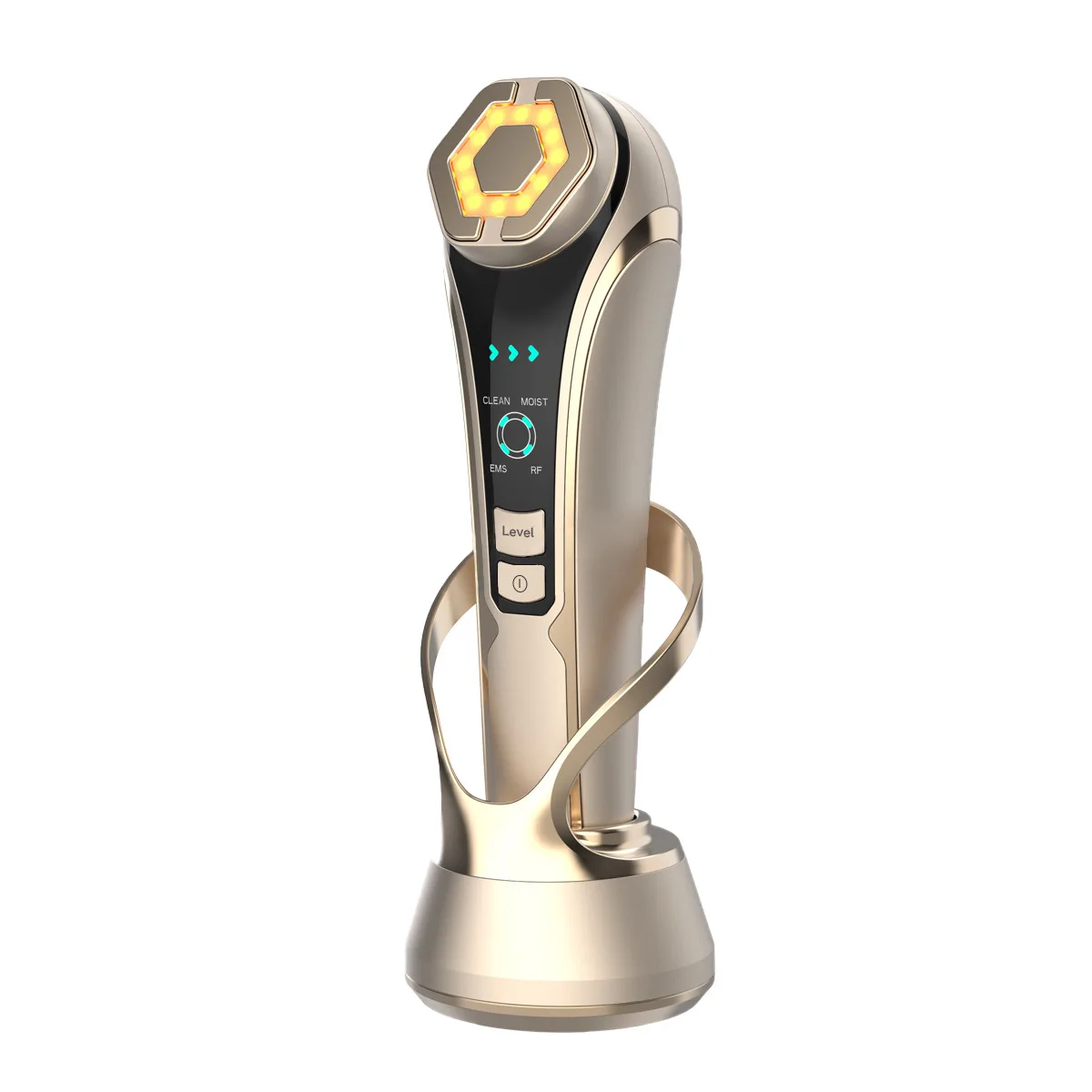 Wholesale Home Use Beauty Ems Photon Microcurrent Skin Tightening Rf Radio Frequency Facial Massager Facial Device Rf Machine
