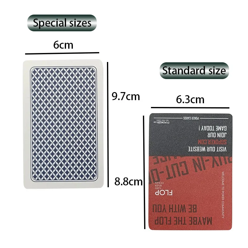 Quality Custom New Material  Ruggedly Built Specially Designed To Withstand Impact Waterproof Soft Surface Durable Poker Cards