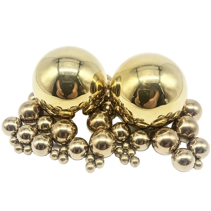 brass sphere custom brass ball High quality brass beads