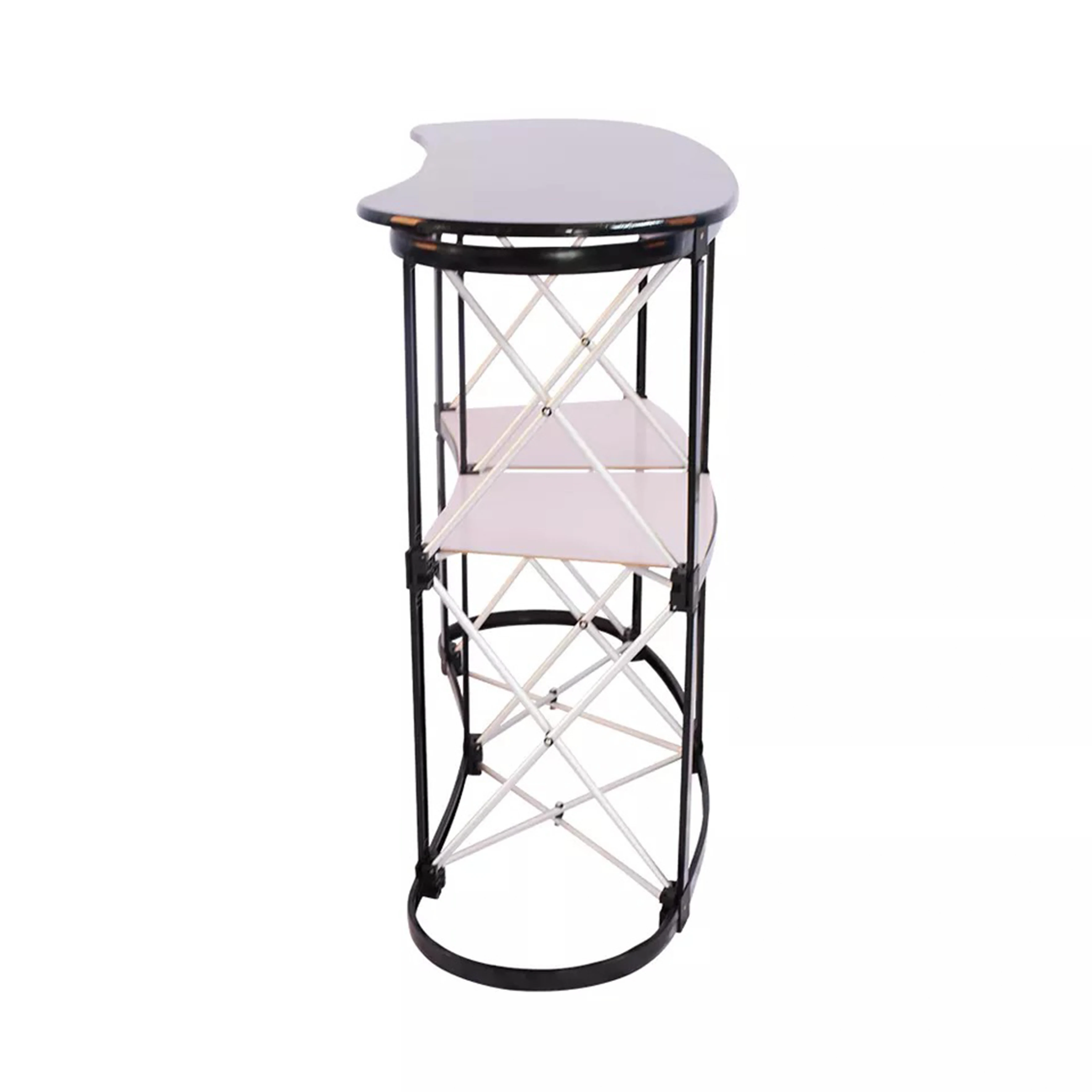 High Quality  Foldable Pop Up Portable Advertising Promotion Counter Trade Show Counter