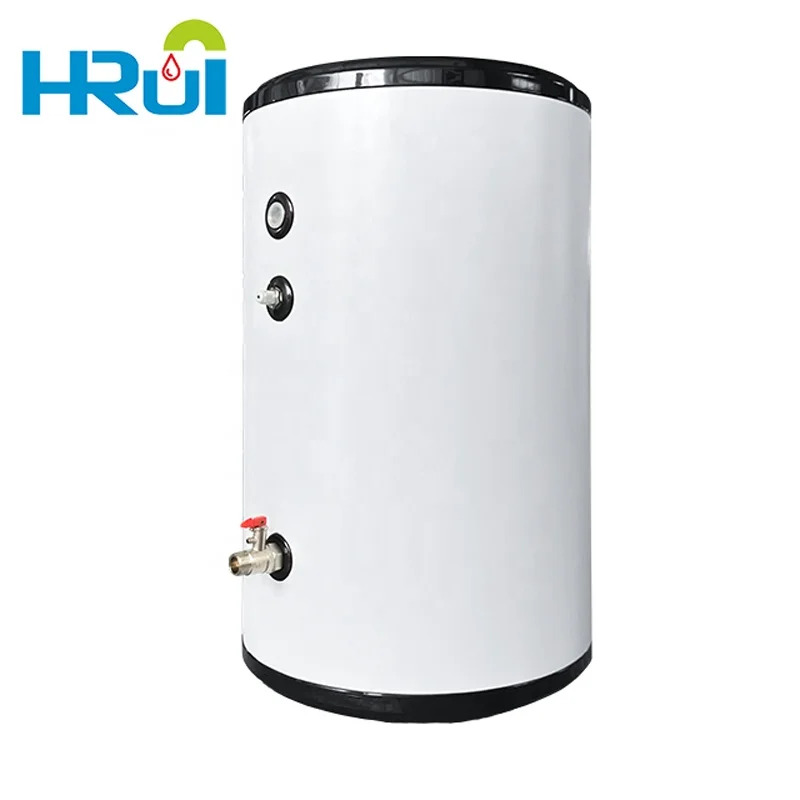 Хит продаж тепловой насос Herui Europe с тепловым насосом для обогрева дома буферный бак из нержавеющей стали от 40 л до 100