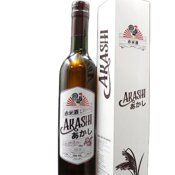 New Black Sticky Rice wine AKASHI black sticky rice liquor Made in Vietnam
