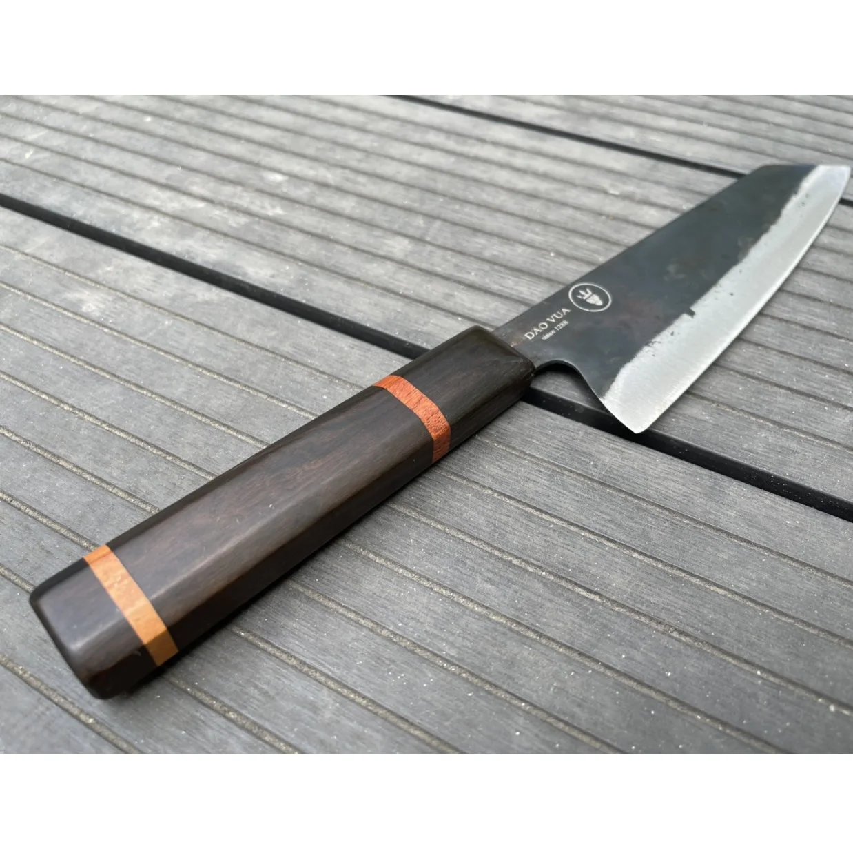 Поварской нож BUNKA, лазерный стальной японский кухонный нож с деревянными ручками