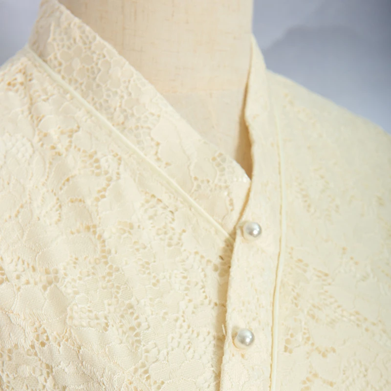 New Product Modern Luxury Chinese Traditional Clothing Cheongsam Qipao Botton