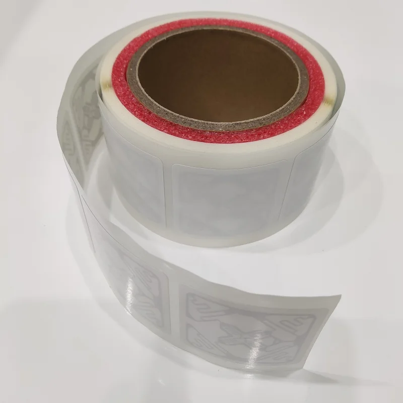 UHF RFID Library Sticker Tag Antenna 50*50mm with NXP Ucode8/9 Chip for Library Management