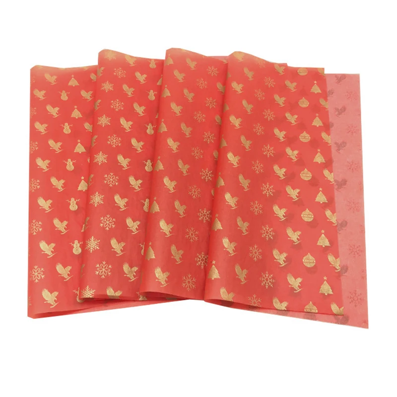 
Red Biodegradable Thin Tissue Paper Wrapping For Flowers 