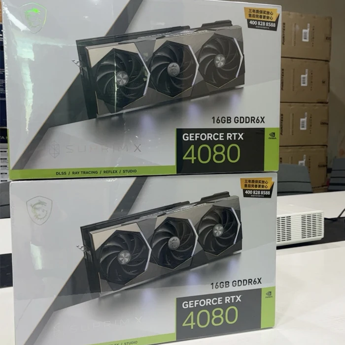 Игровая Видеокарта MSI NVIDIA GeForce RTX 4080 16 ГБ поддержка памяти GDDR6X Intel Core 13900KS 13900K 13900KF