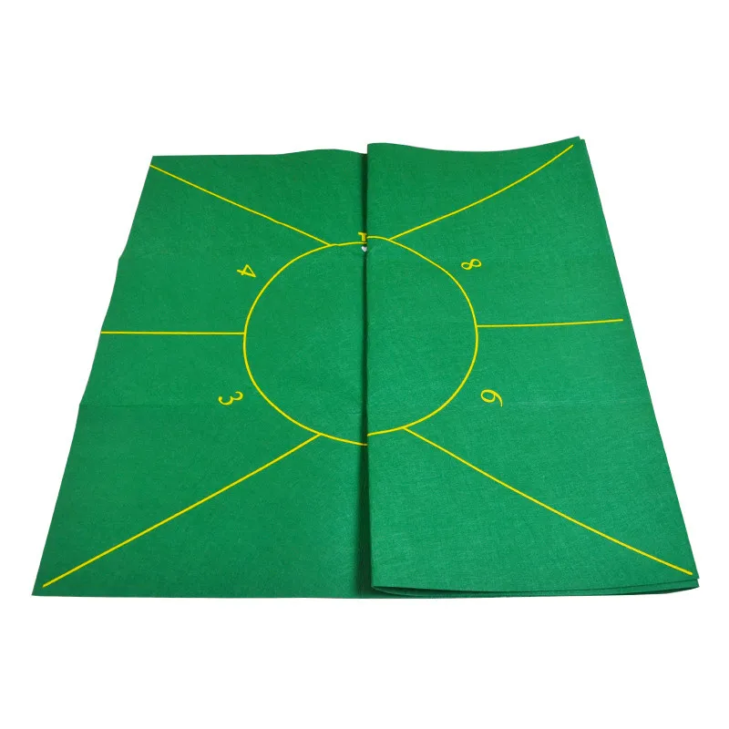 180x90cm 10 Players Poker Black Jack Table Cloth Non-woven Fabrics Poker Mat Casino Accessories