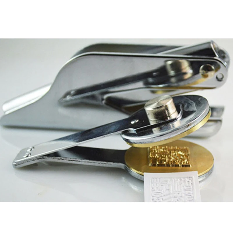 Personalized Custom LOGO Embossing Seal Stamp