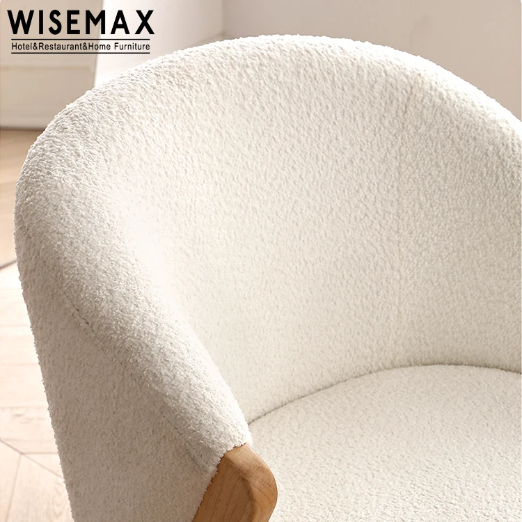 Оптовая продажа, высококачественный тканевый стул для отдыха в вестибюле отеля, деревянный декор, модный стул для отдыха