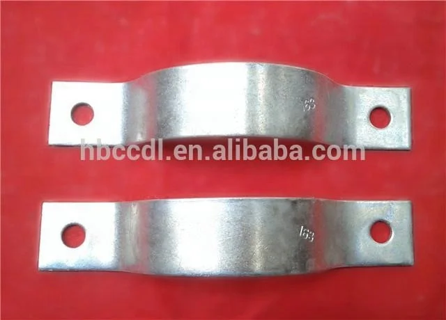 Factory supply Hot-dip galvanized Iron Clamps Hold Hoop beam clamp/hold hoop Steel Clamp
