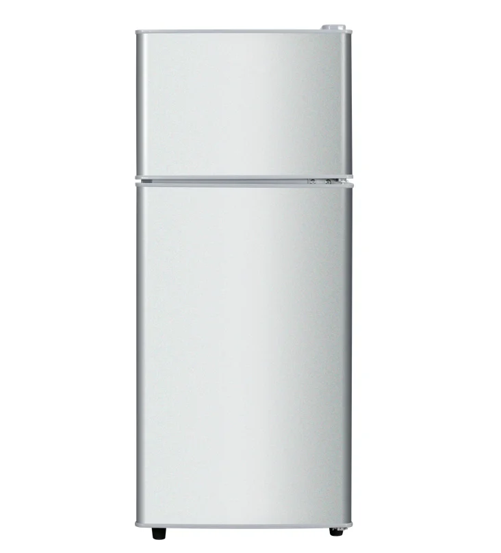 Mini Fridge Hotel Appliance 86L Double Door Refrigerators Top Freezer Fridge with Good Quality Compressor