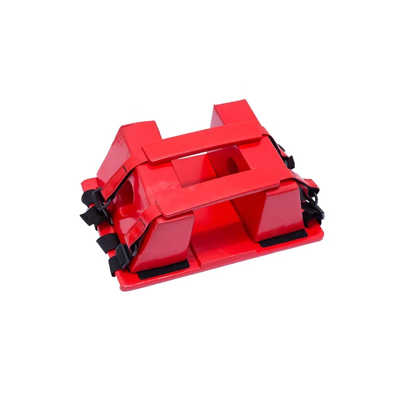 Wholesale  High-density Plastic Head Immobilizer For Spine Board Stretcher