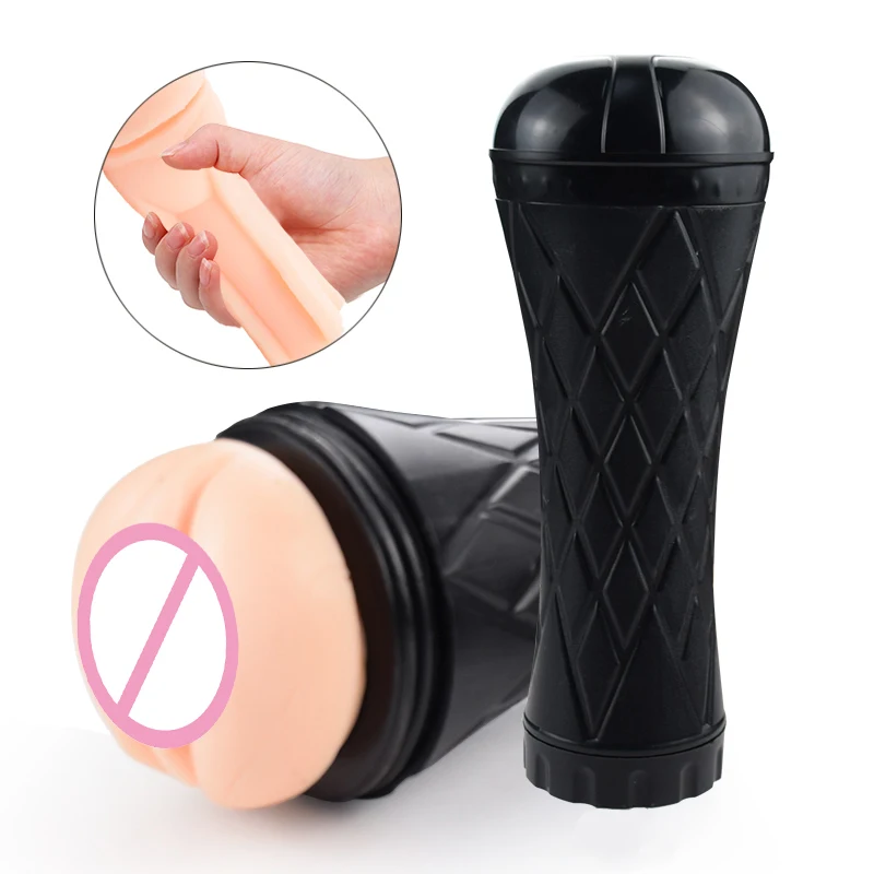 Flesh light Realistic Vagina Anal Male Masturbator Vacuum Sucking Silicone Soft Tight Pussy Erotic masturbation cup