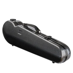 VB16-44 Lightweight Violin Case Professional Composite High Hardness Wear-resistant Compression Violin Case Box FRP Carbon Fiber