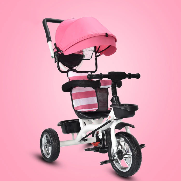 new fashion model tricycle baby stroller comfortable top quality tricycle baby 1 year wholesale smart trike 4 in 1
