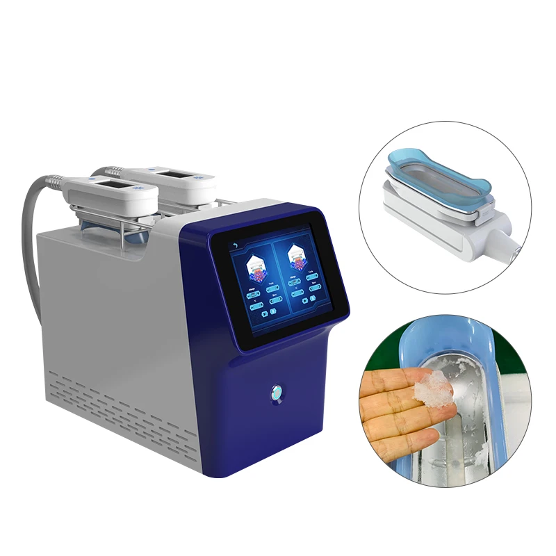 portable hot 360 double chin and body skin care effective pain treatment cryo  therapy