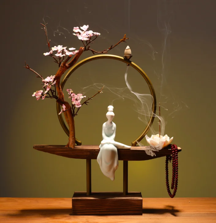 Hot Sell New Design Incense Burner Home And Office Decoration Backflow Incense burner