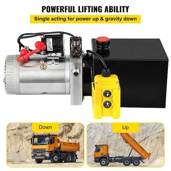 Mobile Portable Mini Power Units Hydraulic Power Pack 220v 380v Dc 12 Volt 24v 48v Hydraulic Pump Station