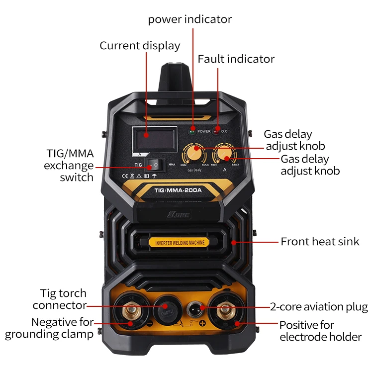JONE  electrical welding machine tig Welder soldadora inverter Arc Welders other welding equipment