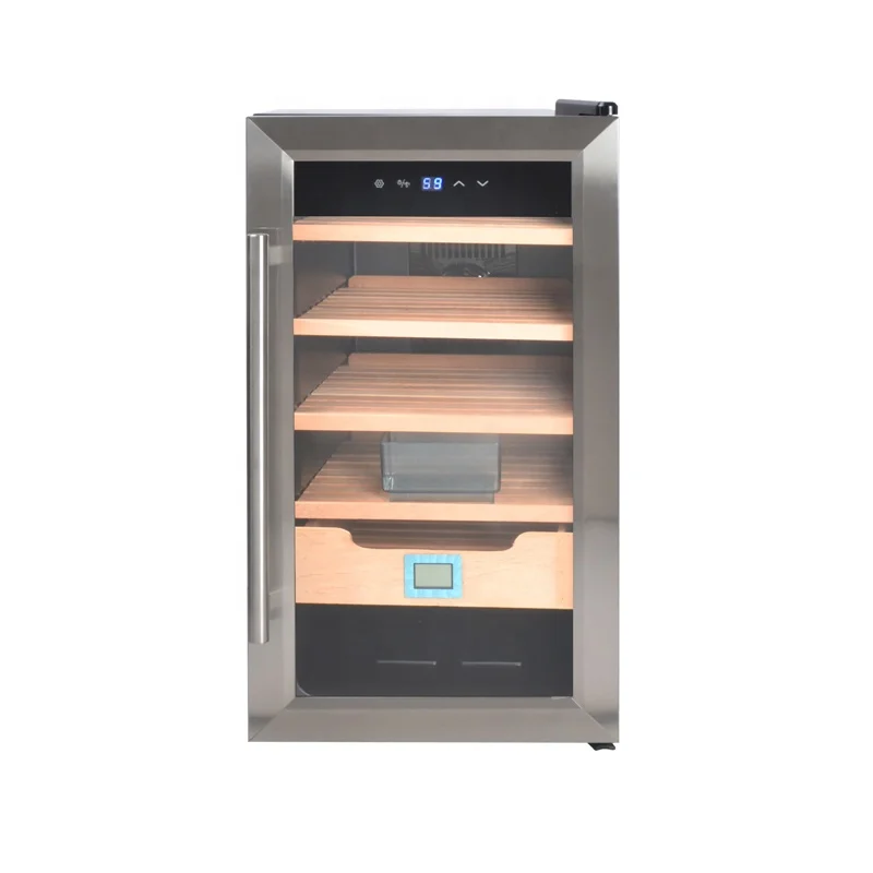Hot selling 50L Cigar Fridge Hold 600 cigars Electric Cigar cooler Humidor