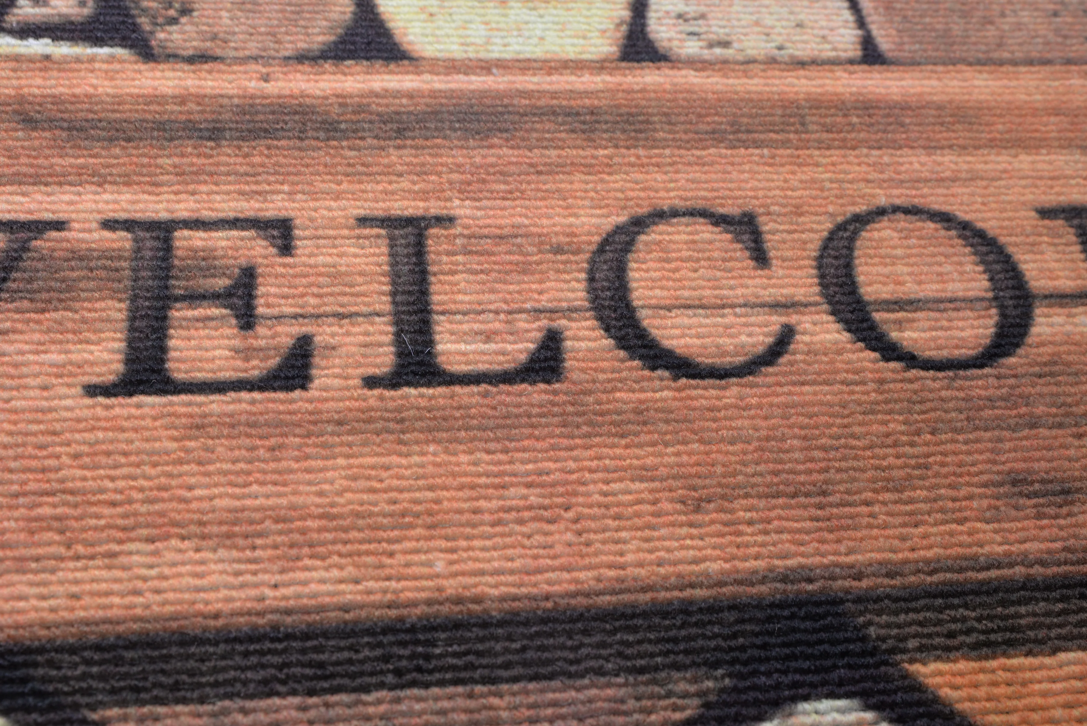door mats home polyester surface usa plain coir doormat