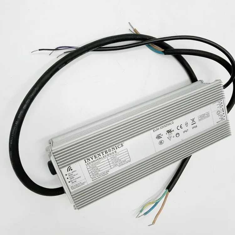 10KV Inventronics 320W constant current led driver 1050mA 1500mA 2500mA 5000mA 7600mA EUM-320S inventronics eum320s250mg