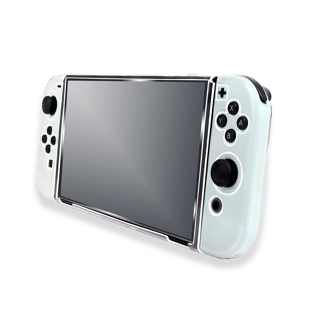 3 in 1 Shockproof Anti Slip Separate Tpu Clear Protective Cover Case For Nintendo Switch OLED For NS OLED