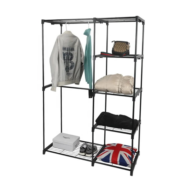 
Single simple portable folding hanger large space bedroom locker 