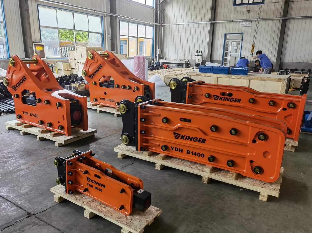 KINGER HOT SALE backhoe loader breaker hammer hydraulic excavator hydraulic breakers mini