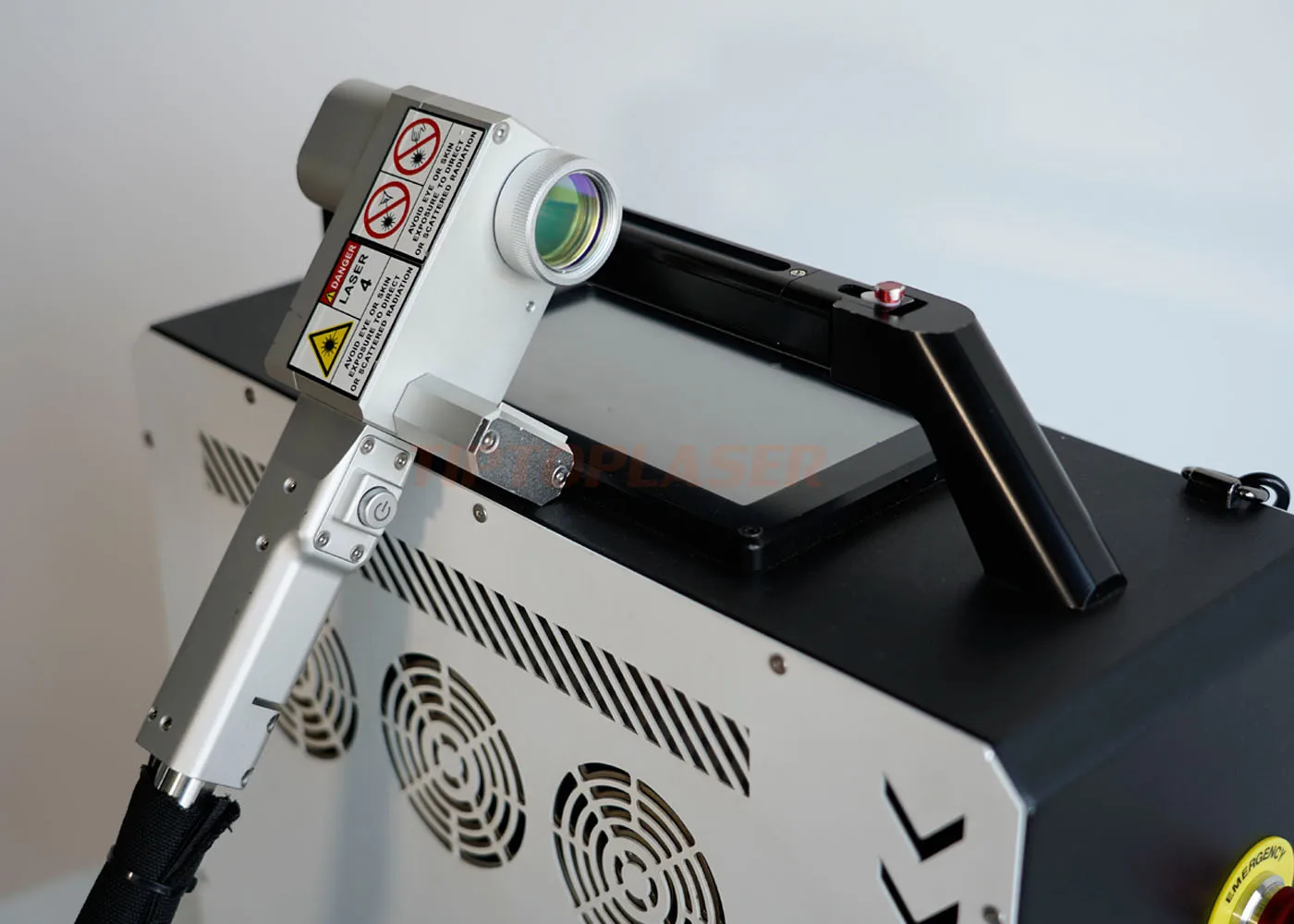 Efficient paint & Rust Removal with 50W/100W Backpack Laser Cleaning Machine  laser machine for concrete cleaning