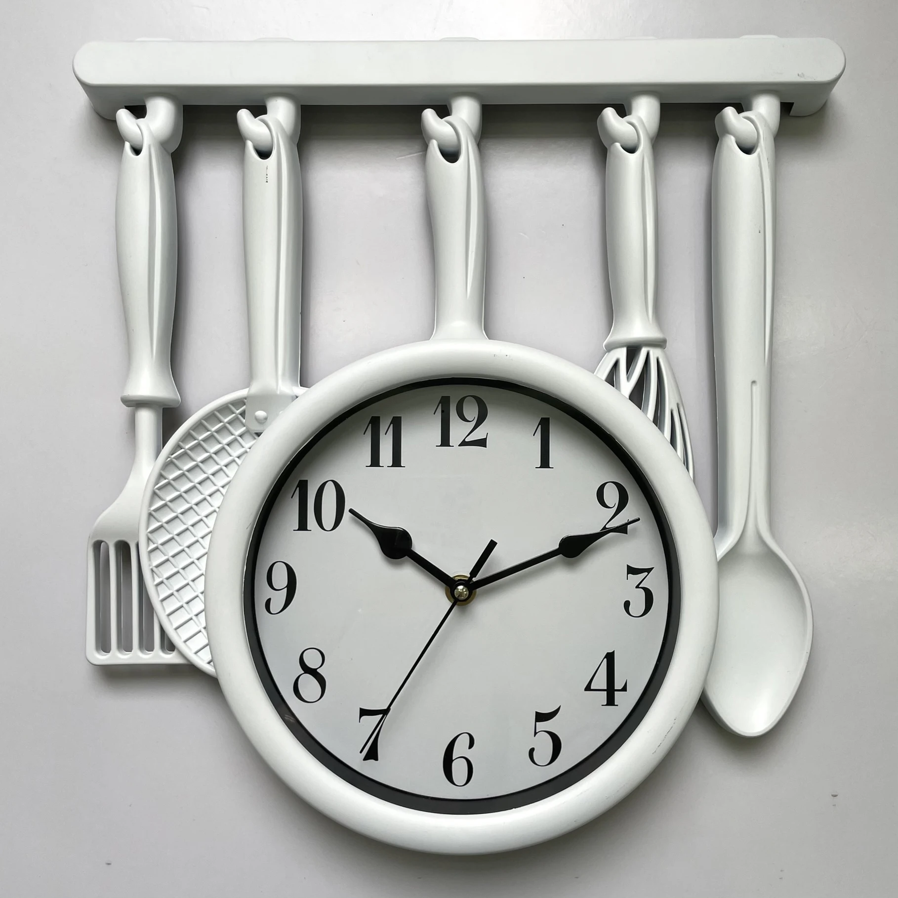Kitchen cooker unique style quartz Plastic wall clock