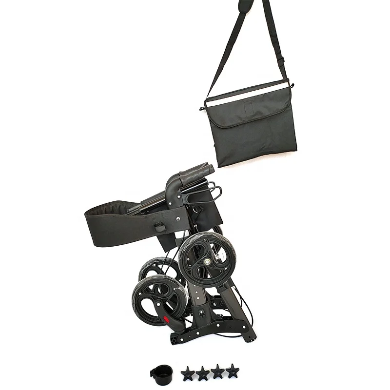 
Medical 4 wheels walker rollator with brake for elderly 