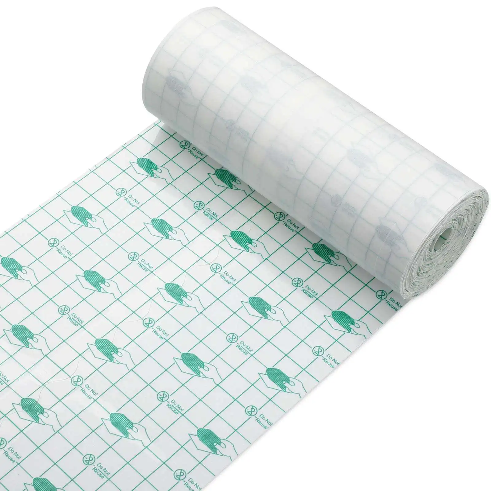 6 Sizes Transparent Dressing Adhesive Bandage Clear Tattoo Shower Patch Medical Adhesive Wound Roll Waterproof PU Film Dressing