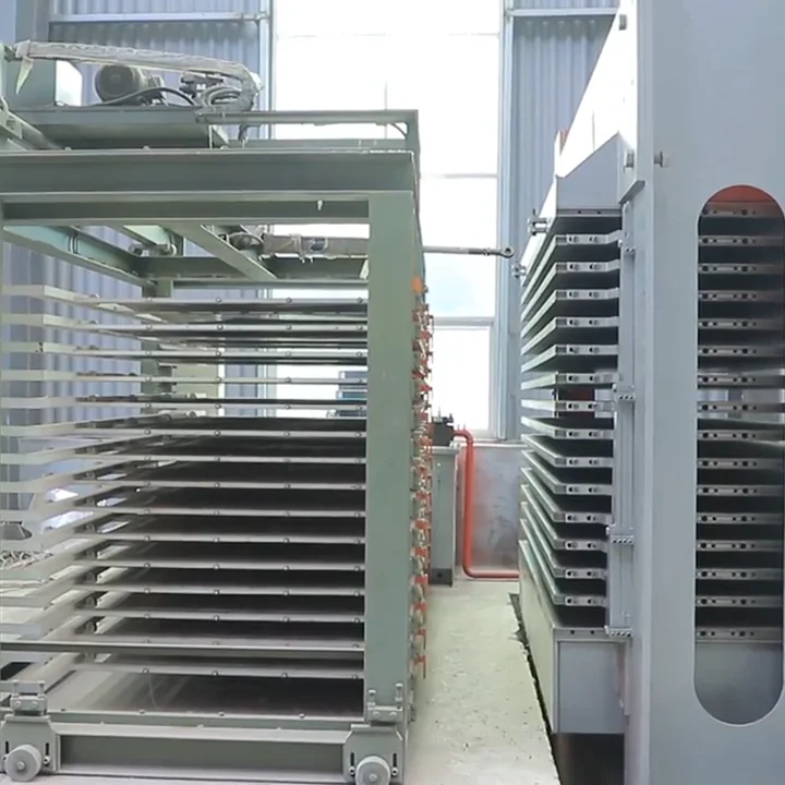 Shining jual mesin hot press machine for plywood