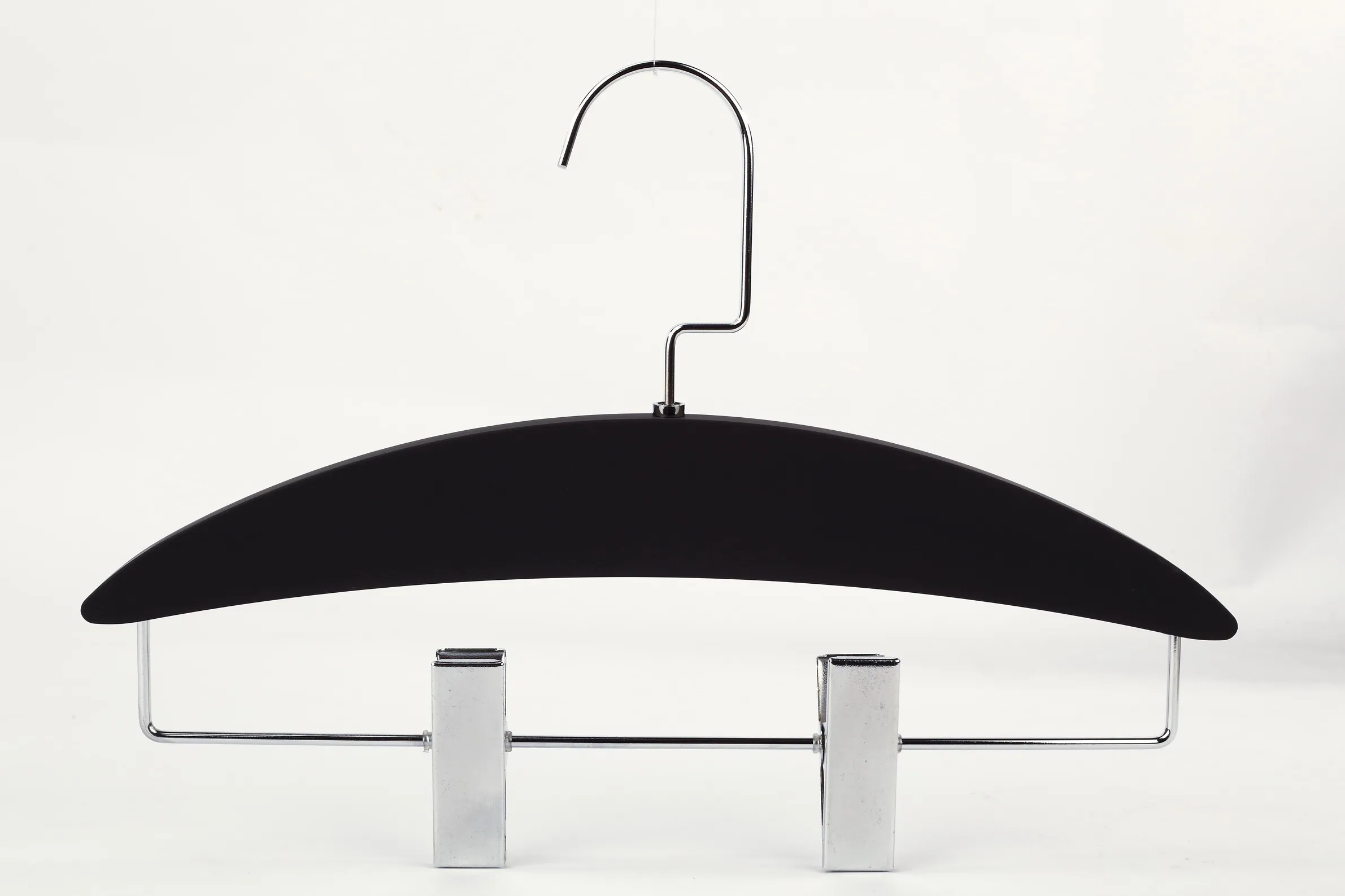 Wholesale coat hanger with non-slip shoulder design hanger, material plastic acrylic wooden hanger