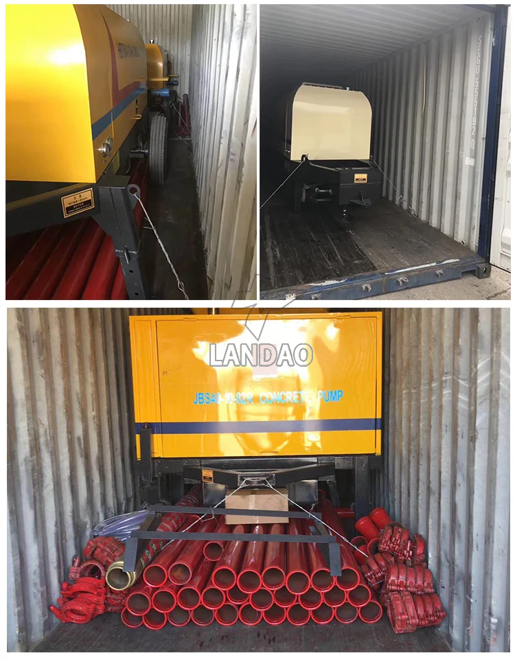 High Pressure Mobile Concrete Boom Pump