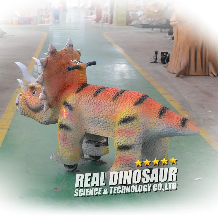 Dinosaur Rides Coin Remote Control Operated Toy Car Kiddie Ride