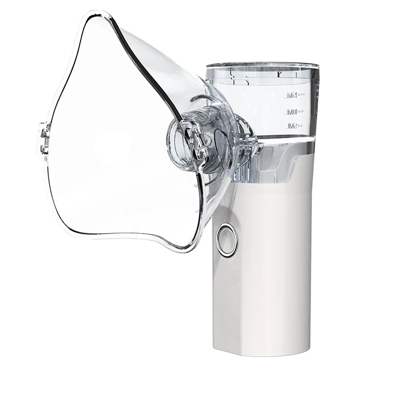 CE Kids New Mesh Nebulizer Large Capacity Quieter More Delicate Transparent Cup Battery/USB with Mouthpiece Adults Mask
