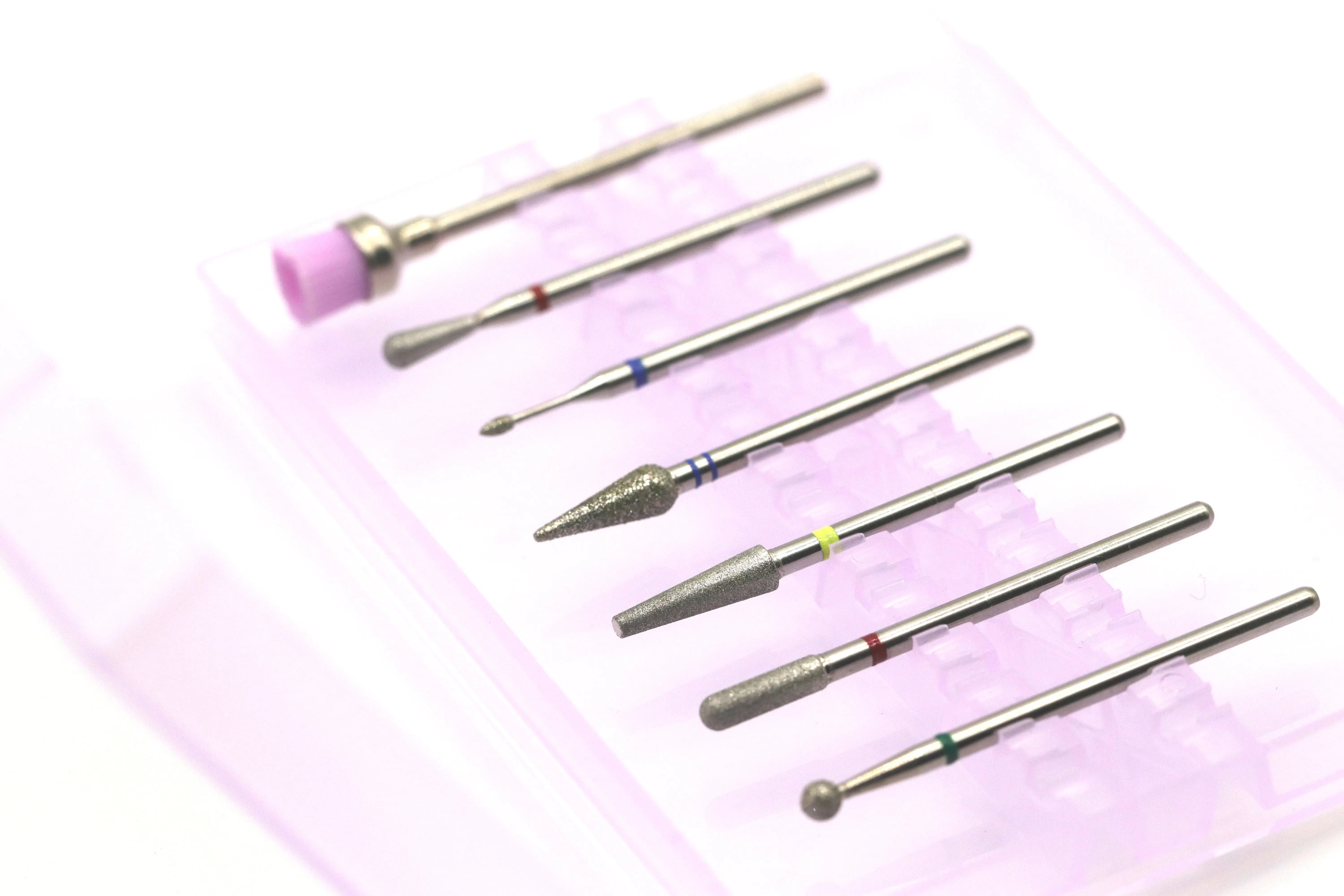 Набор фрез для маникюра и педикюра, электрическая машинка для удаления заусенцев, алмазные насадки для маникюра и педикюра