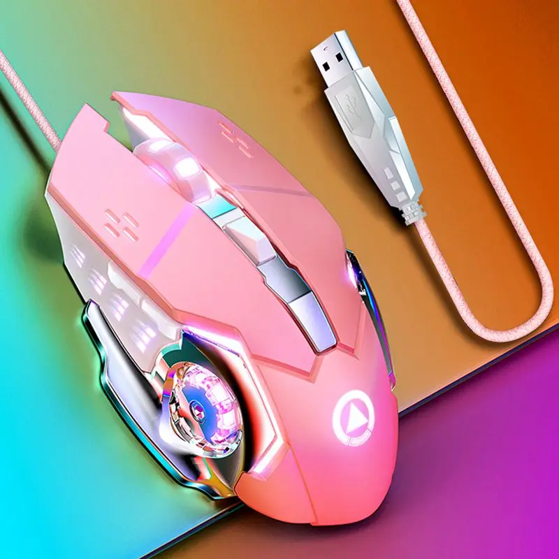 Новинка 2022 недорогая эргономичная проводная мышь G15 Sem Fio Rgb легкая колесо умная игровая Механическая для компьютера ПК ноутбука
